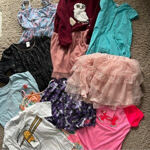 Girls Size 6 and 7 Clothing Bundle